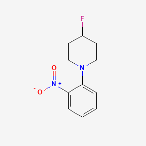 4-Fluoro-1-(2-nitrophenyl)piperidine