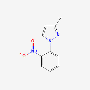 3-methyl-1-(2-nitrophenyl)-1H-pyrazole