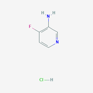 molecular formula C5H6ClFN2 B2725497 4-Fluoropyridin-3-amine hydrochloride CAS No. 1803603-50-0