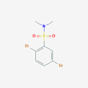 2,5-dibromo-N,N-dimethylbenzenesulfonamide