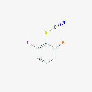 2-Bromo-6-fluorophenylthiocyanate