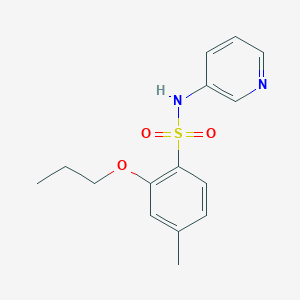 4-methyl-2-propoxy-N-(3-pyridinyl)benzenesulfonamide