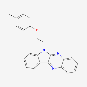 6-[2-(4-methylphenoxy)ethyl]-6H-indolo[2,3-b]quinoxaline