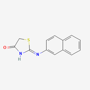 2-(2-Naphthylamino)-1,3-thiazol-4(5H)-one