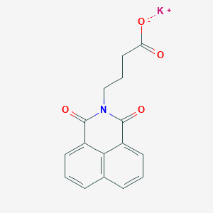 molecular formula C16H12KNO4 B2725565 potassium 4-(1,3-dioxo-1H-benzo[de]isoquinolin-2(3H)-yl)butanoate CAS No. 105025-73-8