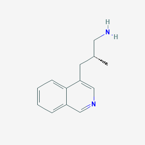 (2R)-3-Isoquinolin-4-yl-2-methylpropan-1-amine