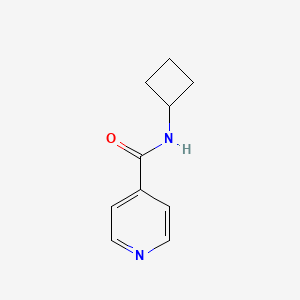 molecular formula C10H12N2O B2725716 N-cyclobutylpyridine-4-carboxamide CAS No. 1862395-59-2