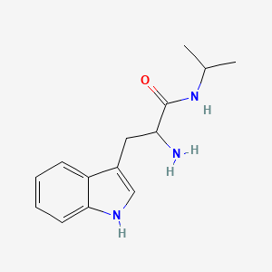 2-Amino-3-(1H-indol-3-yl)-N-isopropyl-propionamide