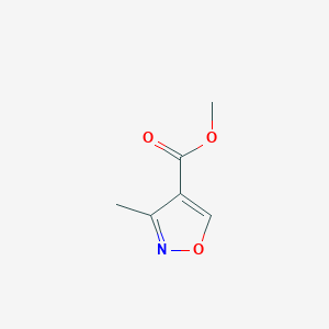 molecular formula C6H7NO3 B2725808 Methyl 3-methylisoxazole-4-carboxylate CAS No. 92234-50-9