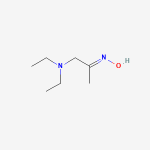 molecular formula C7H16N2O B2725860 (2E)-1-(Diethylamino)acetone oxime CAS No. 673-20-1