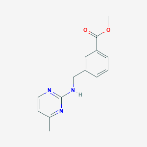 Methyl 3-{[(4-methylpyrimidin-2-yl)amino]methyl}benzoate