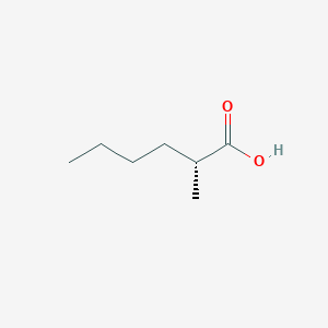 molecular formula C7H14O2 B2726035 (2R)-2-甲基己酸 CAS No. 51703-97-0