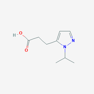 3-(2-Propan-2-ylpyrazol-3-yl)propanoic acid