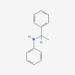 molecular formula C14H15N B2726151 N-(1-苯乙基)苯胺 CAS No. 779-54-4