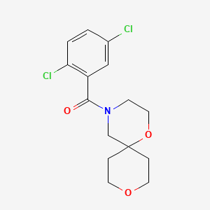 (2,5-Dichlorophenyl)(1,9-dioxa-4-azaspiro[5.5]undecan-4-yl)methanone