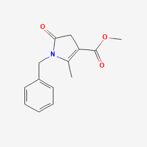 methyl 1-benzyl-2-methyl-5-oxo-4,5-dihydro-1H-pyrrole-3-carboxylate