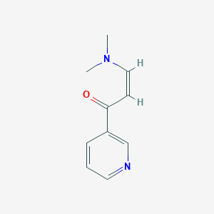 molecular formula C10H12N2O B2726245 (Z)-3-(Dimethylamino)-1-(pyridin-3-yl)prop-2-en-1-one CAS No. 75415-01-9