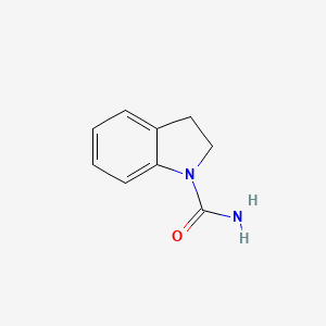 molecular formula C9H10N2O B2726246 2,3-dihydro-1H-indole-1-carboxamide CAS No. 56632-33-8