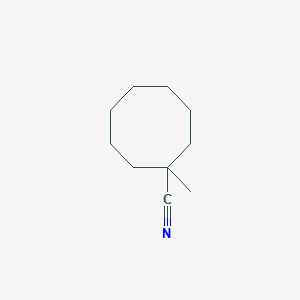 molecular formula C10H17N B2726434 1-Methylcyclooctane-1-carbonitrile CAS No. 35664-88-1