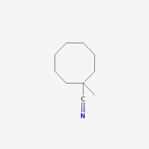 molecular formula C10H17N B2726434 1-甲基环辛基-1-碳腈 CAS No. 35664-88-1