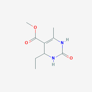 Methyl 4-ethyl-6-methyl-2-oxo-1,2,3,4-tetrahydropyrimidine-5-carboxylate