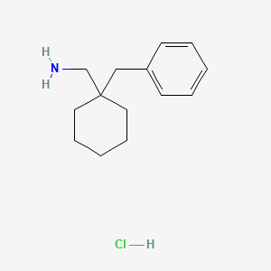 molecular formula C14H22ClN B2726494 (1-苄基环己基)甲胺盐酸盐 CAS No. 2173999-23-8
