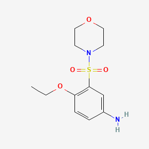 4-Ethoxy-3-(morpholine-4-sulfonyl)aniline