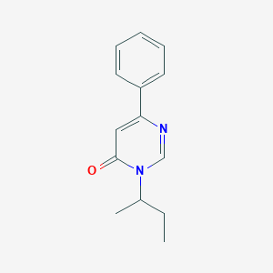 3-(sec-butyl)-6-phenylpyrimidin-4(3H)-one