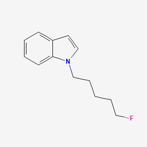 molecular formula C13H16FN B2726546 1-(5-fluoropentyl)-1H-indole CAS No. 1859218-30-6
