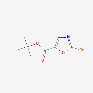 molecular formula C8H10BrNO3 B2726615 tert-Butyl 2-bromooxazole-5-carboxylate CAS No. 2377030-99-2