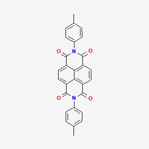 molecular formula C28H18N2O4 B2726645 N,N'-Bis(4-methylphenyl)naphthalene-1,8:4,5-bisdicarbimide CAS No. 989-74-2