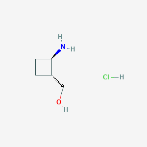 trans-(2-Aminocyclobutyl)methanol hcl