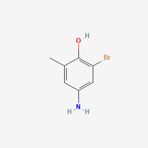 4-Amino-2-bromo-6-methylphenol