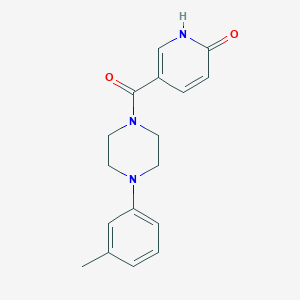 5-[4-(3-Methylphenyl)piperazine-1-carbonyl]pyridin-2-ol