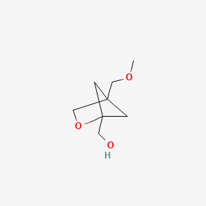 [4-(Methoxymethyl)-2-oxabicyclo[2.1.1]hexan-1-yl]methanol