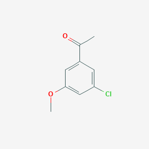 molecular formula C9H9ClO2 B2726894 1-(3-Chloro-5-methoxyphenyl)ethanone CAS No. 214760-34-6