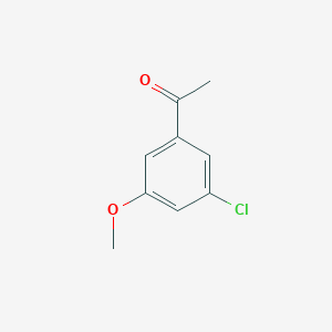 molecular formula C9H9ClO2 B2726894 1-(3-氯-5-甲氧基苯基)乙酮 CAS No. 214760-34-6