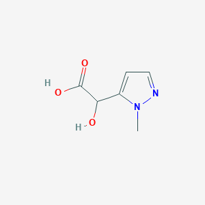 2-hydroxy-2-(1-methyl-1H-pyrazol-5-yl)acetic acid