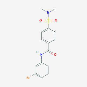 N-(3-bromophenyl)-4-(N,N-dimethylsulfamoyl)benzamide