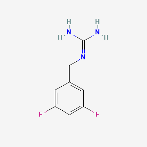 molecular formula C8H9F2N3 B2727203 N-(3,5-difluorobenzyl)guanidine CAS No. 1057090-88-6