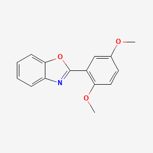 2-(2,5-Dimethoxyphenyl)benzoxazole