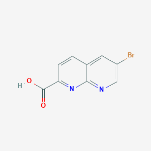 6-Bromo-1,8-naphthyridine-2-carboxylic acid