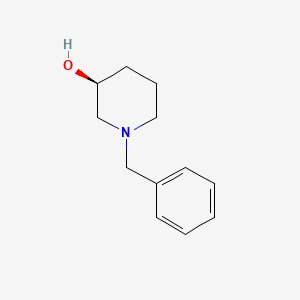 molecular formula C12H17NO B2727219 (S)-1-Benzyl-3-hydroxypiperidine CAS No. 14813-01-5; 91599-79-0
