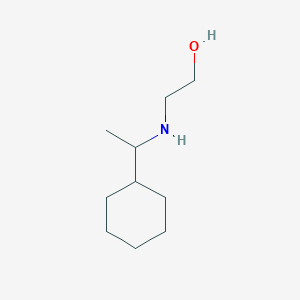 2-[(1-Cyclohexylethyl)amino]ethan-1-ol