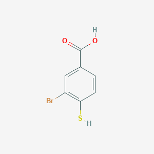 3-Bromo-4-mercaptobenzoic acid