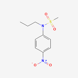 N-(4-nitrophenyl)-N-propylmethanesulfonamide