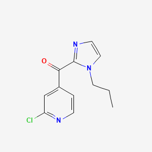 2-chloro-4-(1-propyl-1H-imidazole-2-carbonyl)pyridine