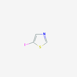 molecular formula C3H2INS B027275 5-Iodothiazole CAS No. 108306-61-2