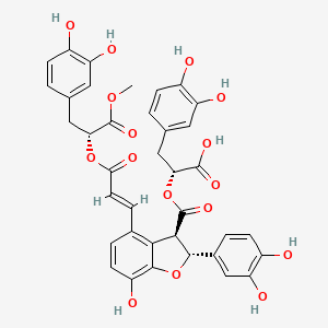 molecular formula C37H32O16 B2727507 9'-甲基石柏酸B CAS No. 1167424-31-8