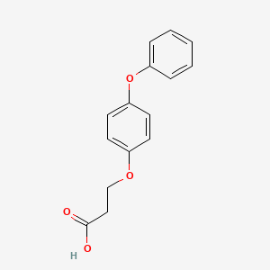 3-(4-phenoxyphenoxy)propanoic Acid